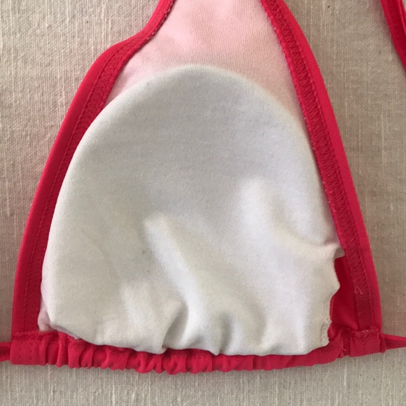 Sexy Relleciga Pinkish Halter Bikini Top - Picture 3 of 4